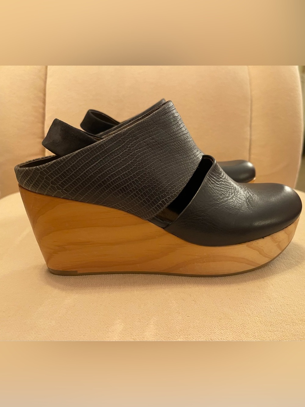 Coclico Clogs Navy Blue - Picture 2 of 8